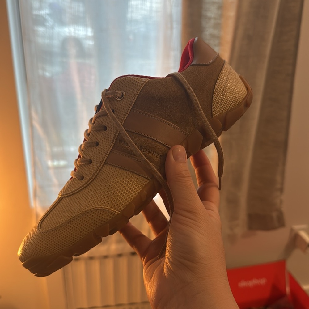 Wales Bonner Brown and Red Women's Sneakers Free People - Picture 3 of 3